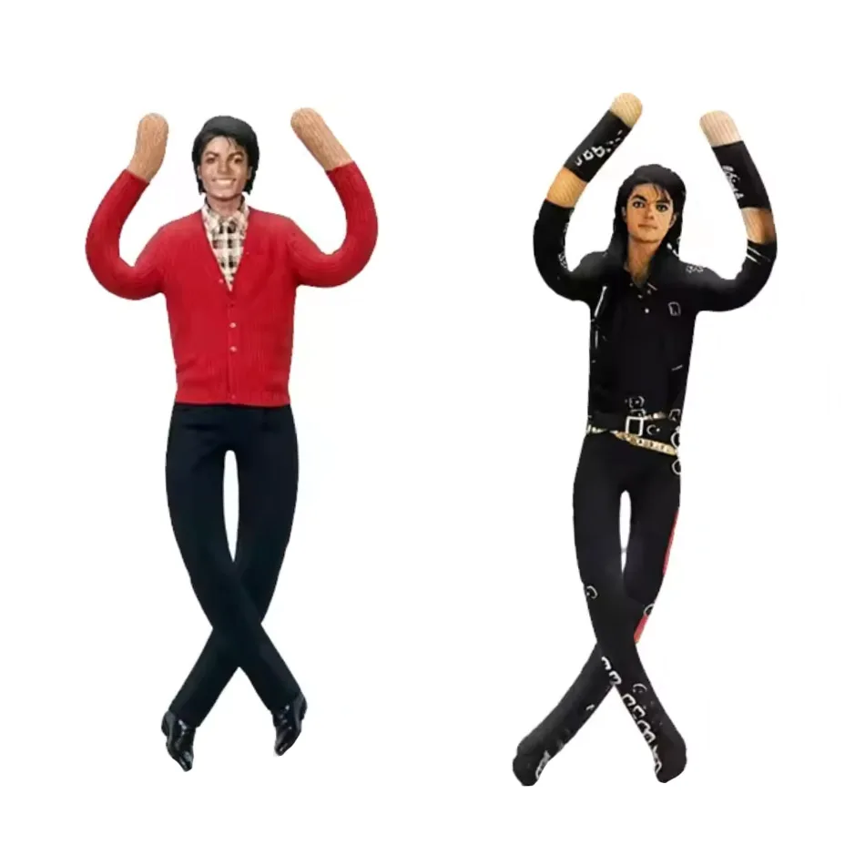 Bestseller Michael Jackson Cosplay Requisiten-Puppe Plüsch-Stoffpuppe Raumdekoration Abstrakte Gelenkbewegliche Requisiten Geschenk