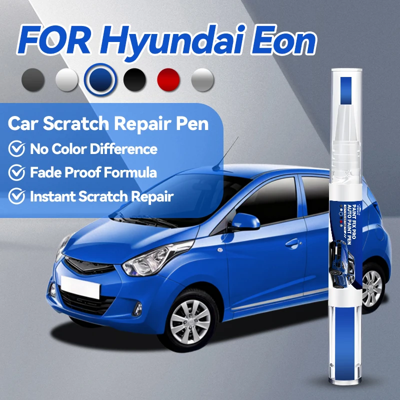 

Специализированные автомобильные аксессуары для Hyundai Eon: Карандаш для ремонта краски, средство для удаления царапин, DIY, черный, белый, синий, серый