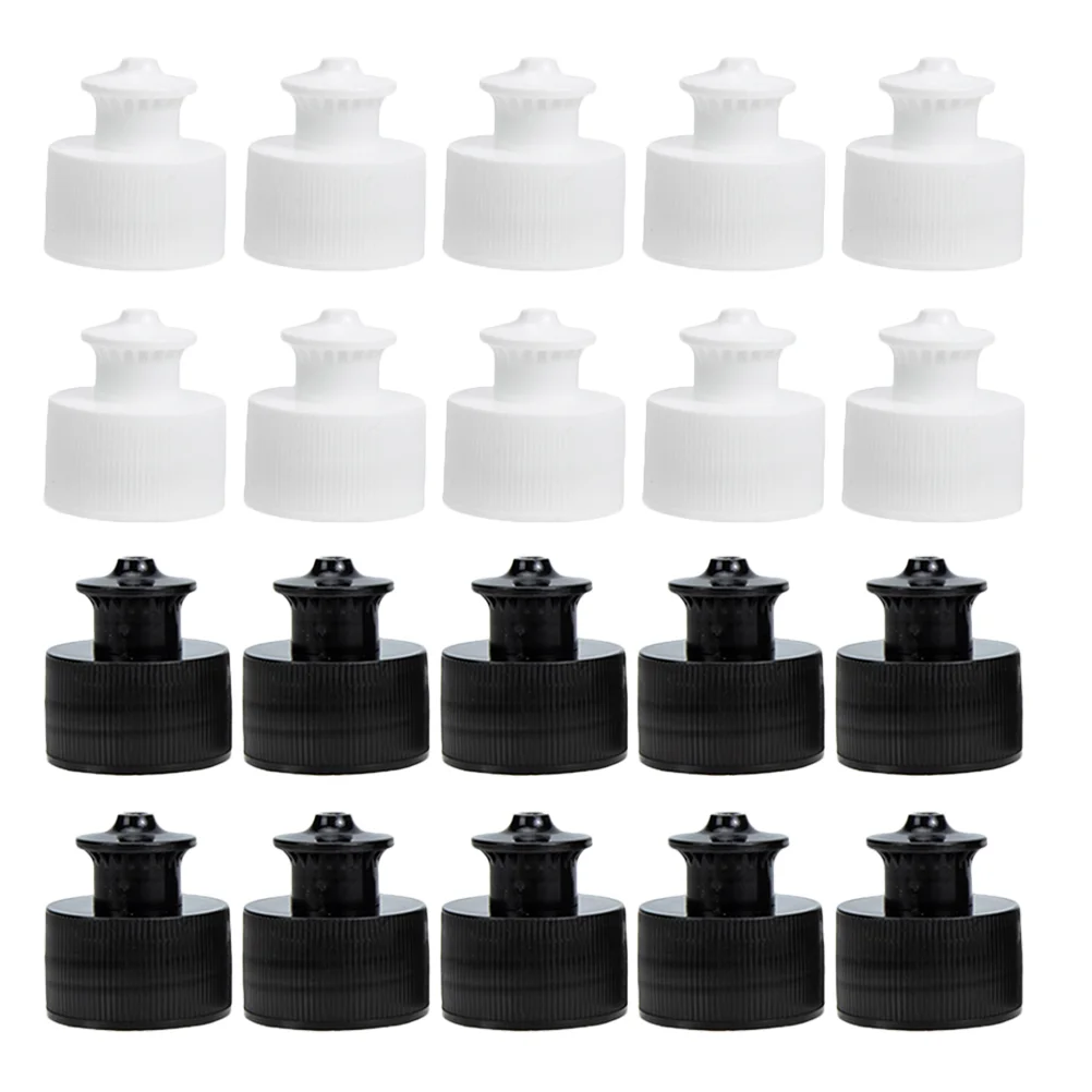 

40 Pcs Sports Bottle Cap Lids Water Bottles Kettle Glass Caps Supply Convenient Pe Replaceable Travel Pitcher