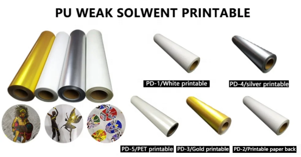 فينيل نقل الحرارة من Guangyintong لتي شيرتات عالية الجودة ومتينة من البولي يوريثان قابلة للطباعة، طباعة سهلة التقشير HTV