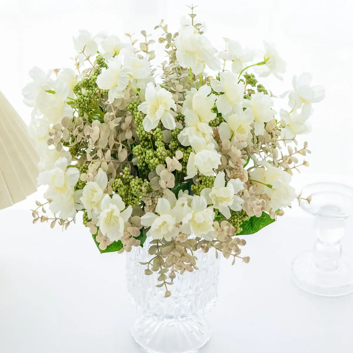 Künstliche Blume Seidenkamelie Bubble Brautstrauß Bestseller DIY Festival Heim Zimmer Vase Outdoor Hof Garten Wanddekoration Hochzeit – Detail 7