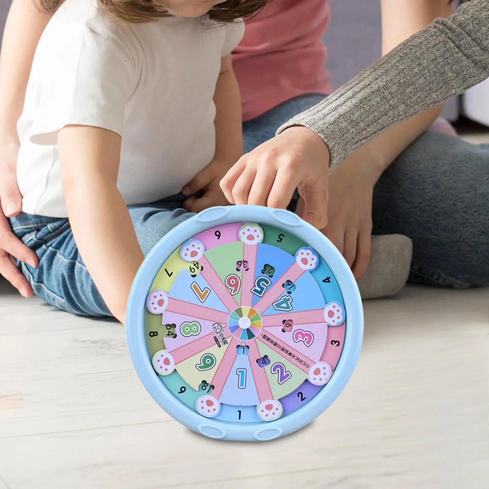 1-9 Draaitafel van vermenigvuldiging Leermiddelen Gemakkelijk afleesbare wiskundige manipulaties Vermenigvuldigingsspel voor reizen Kinderen Groepswerk