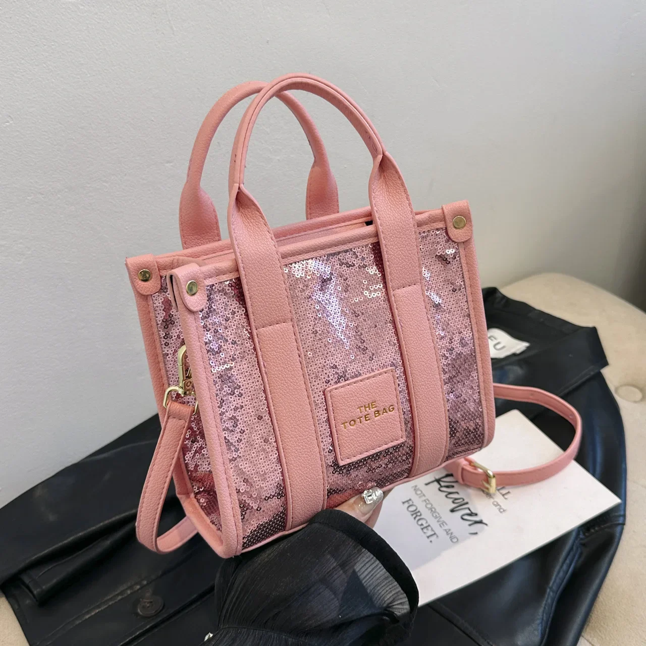 

Модные роскошные сумки-тоут для женщин, клатч с пайетками, дизайнерская сумка через плечо, женские сумки из искусственной кожи.