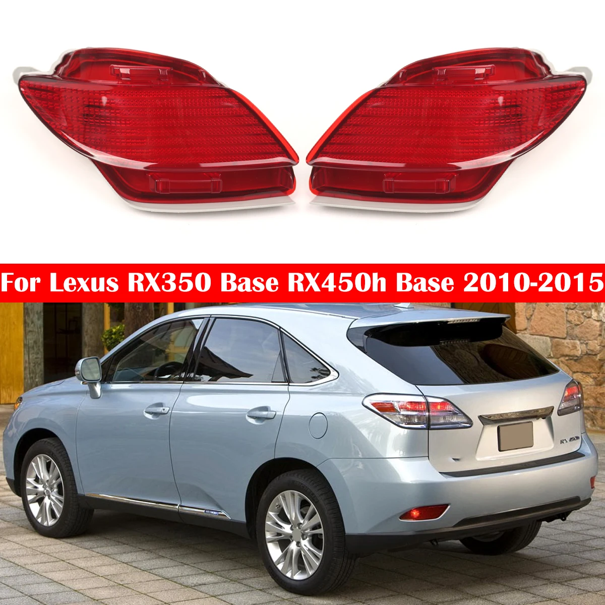

US Version LH/ RH Car LED Rear Bumper Light 814900E010 For Lexus RX350 RX450h Base F Sport Sportdesign 10–15 Tail Brake Fog Lamp