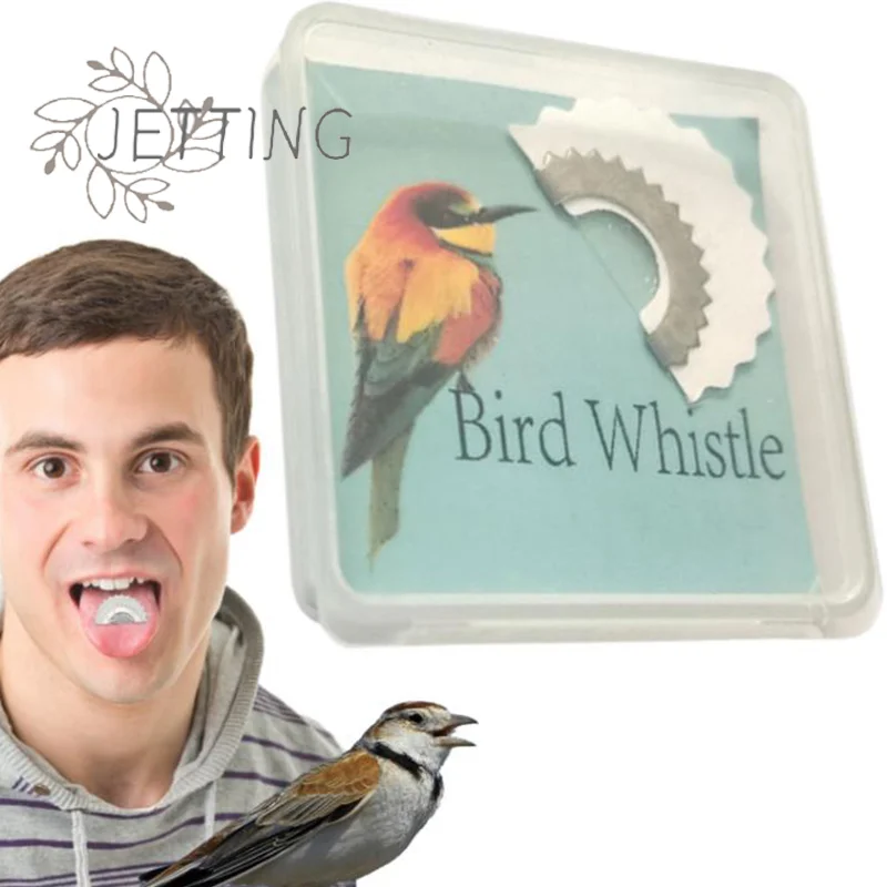 Hot Bird Whistle Fits Inside Mouth Hiden Magic Tweeting Noisemaker Toy Tricks Gag Bird Caller Bird Whistles Entertainment Tools