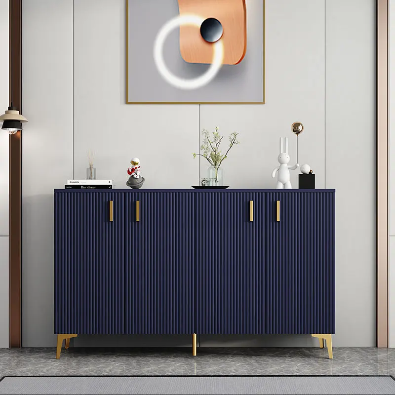 تصميم خزانة خذاء مغلقة مقاومة للغبار على الطراز الإيطالي فاخرة وضيقة لغرفة المعيشة خزانة خذاء نحيفة Szafka Na Buty أثاث منزلي