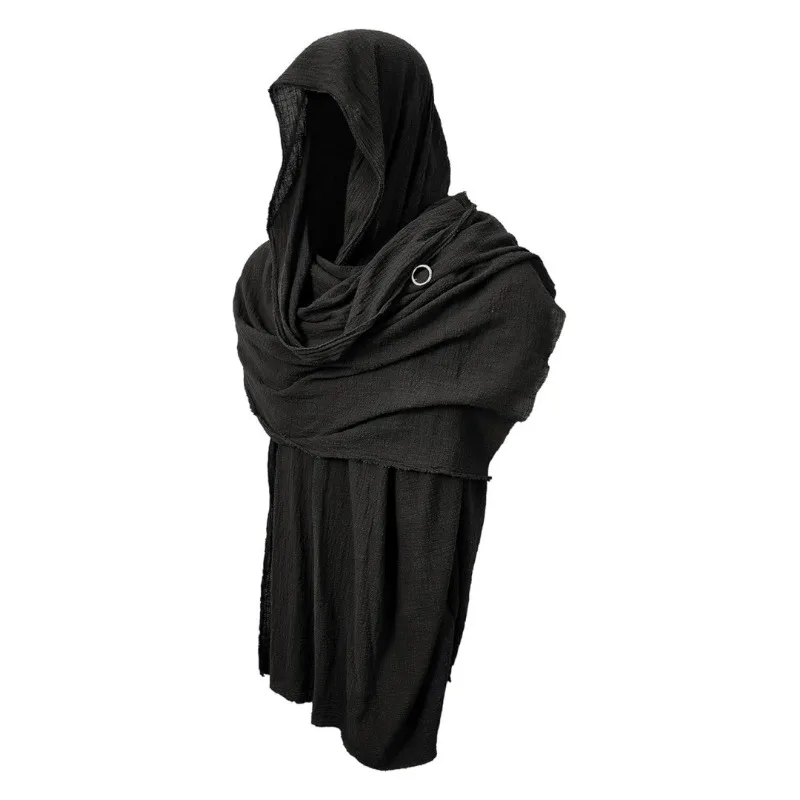 

Накидка-плащ с капюшоном в стиле средневекового рыцаря и эпохи Возрождения для косплея на Хэллоуин 2024