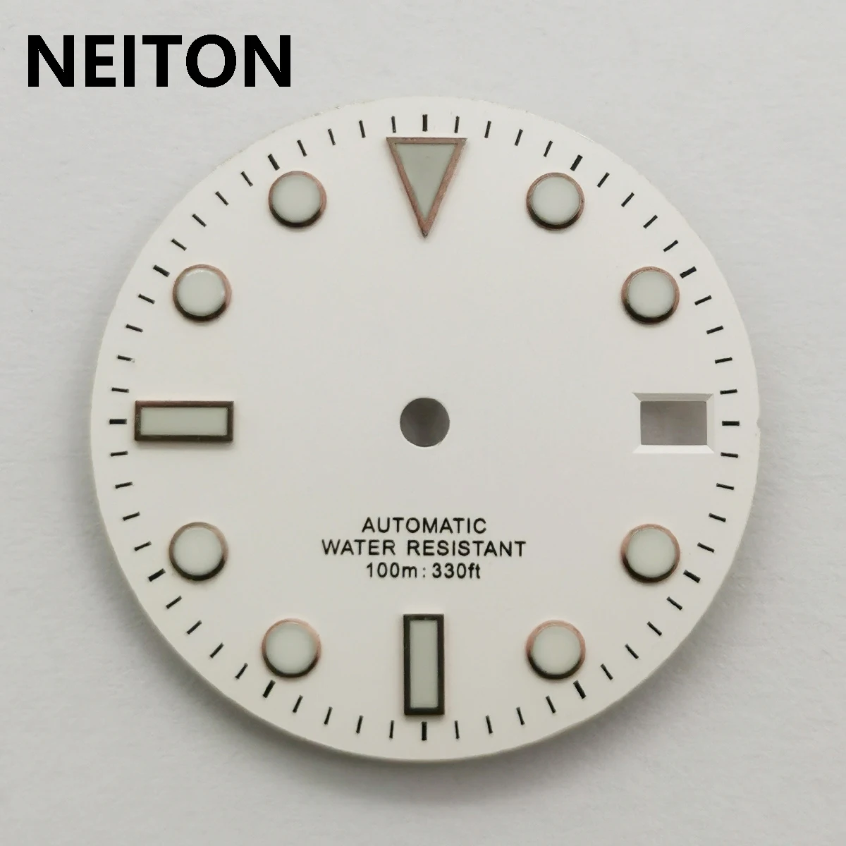 NEITON 28.5mm blue luminous dial fit NH35 Miyota 8205 8215 821A ETA 2836 2824 Mingzhu DG2813 3804 movement