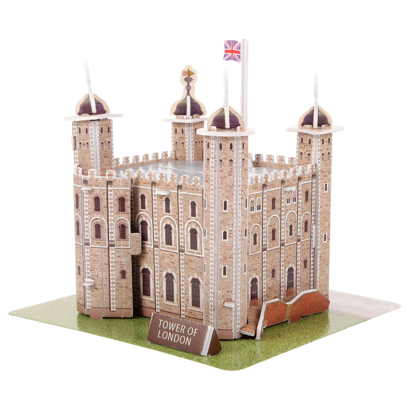 

3d Building Puzzle Puzzles Paper for Adults Famous Aldult Plaything