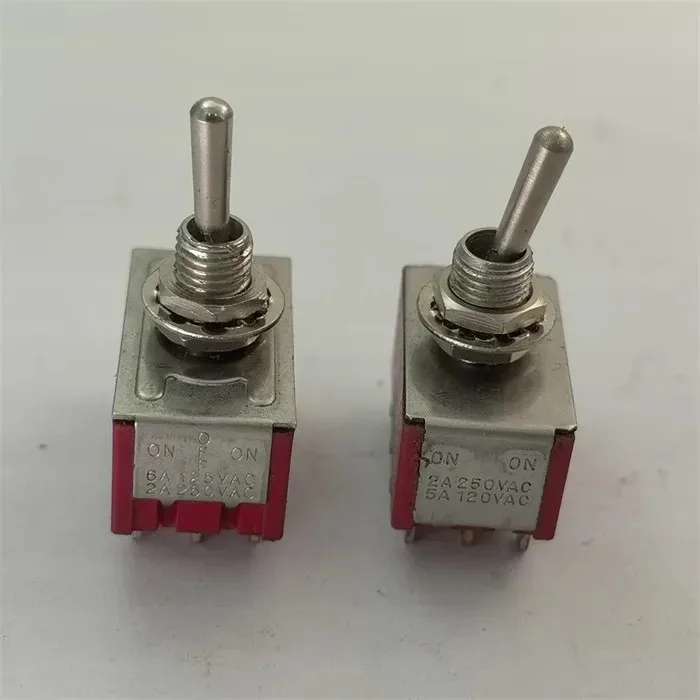 Toggle Switch 12 foot ON-OFF-ON 2 gear 3 gear ON-ON 2A250VAC