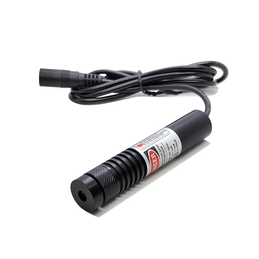16X85mm Adjustable Focus Red Light 635nm Glass Lens Line Laser for Positioning Light/Stone Cutting Line Marking Device