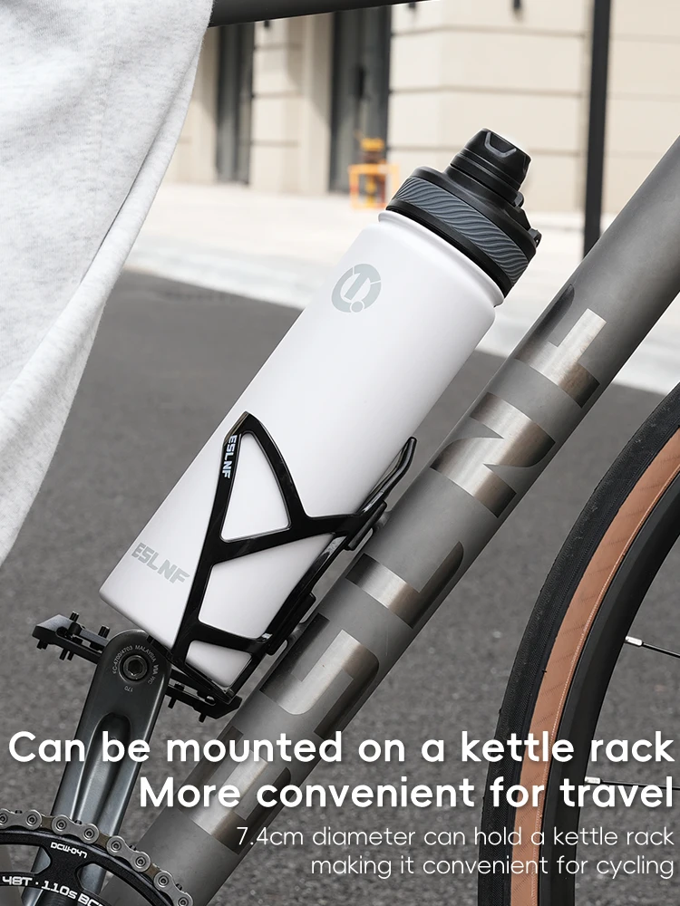 زجاجة مياه حرارية لركوب الدراجات سعة 0.65 لتر، غلاية معزولة بسعة كبيرة، كوب ماء للتخزين الحراري، ملحقات ركوب الدراجات الجبلية الرياضية