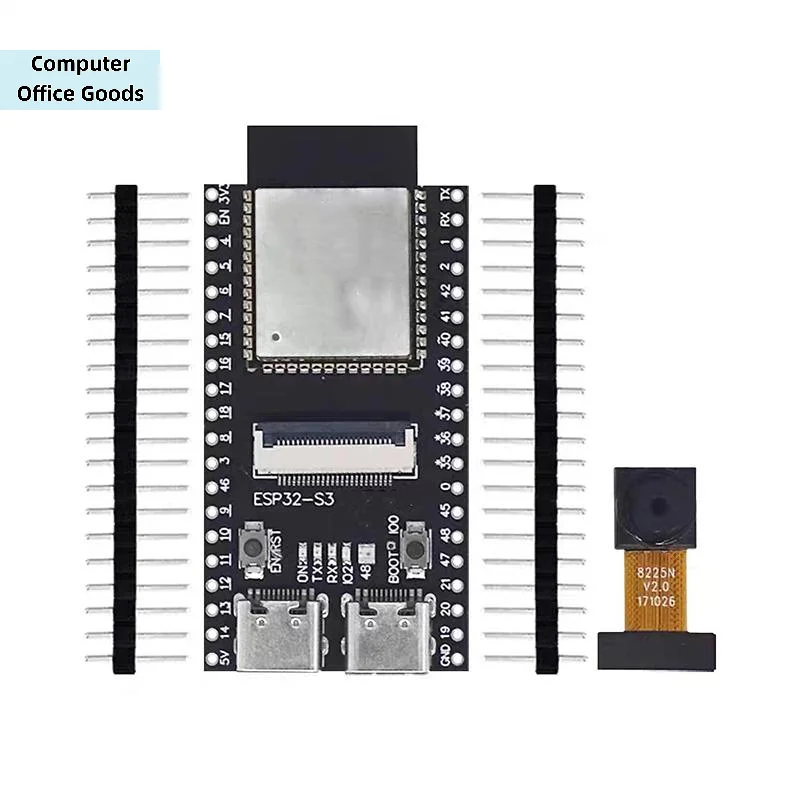 【ESP32-S3 CAM Development Board WiFi Bluetooth Module Onboard ESP32-S3 N16R8 OV2640 OV5640 OV3660 Camera Dual TYPE-C Interface】