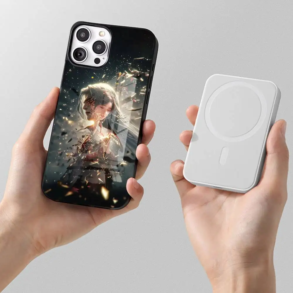 Perfect World Phone Cases For iPhone 17 16 15 14 13 12 11 Pro Max Ultra-thin heat-dissipating magnetic case