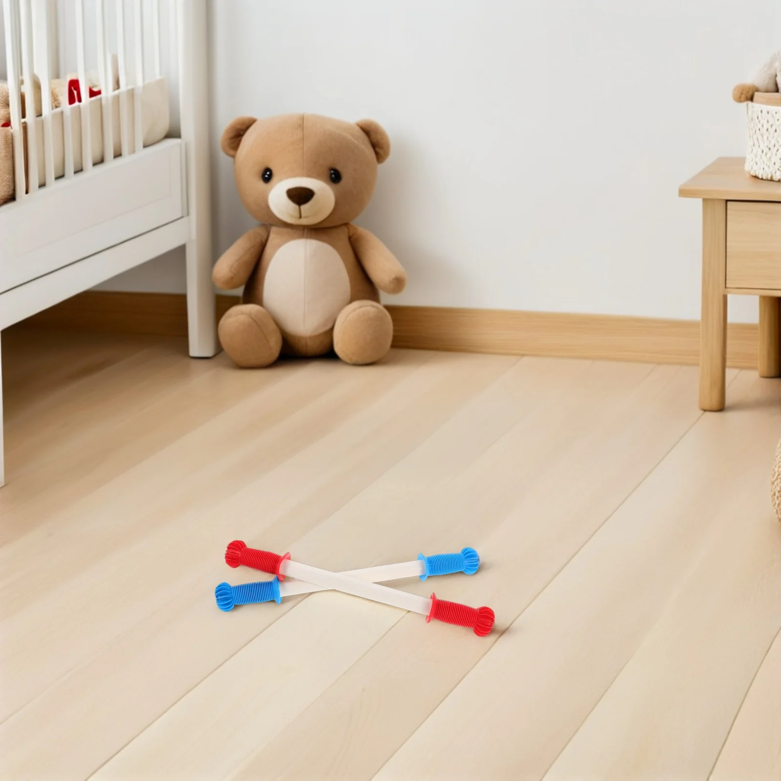 

2pcs Handle Universal Plastic Replacement Parts for Kids Comfortable Ergonomic Design Enhanced Stability