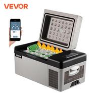 VEVOR 20L 22L Car Refrigerator Mini Fridge Freezer Portable Compressor Cooler 12/24V DC 110-240V Ice Box for Camping