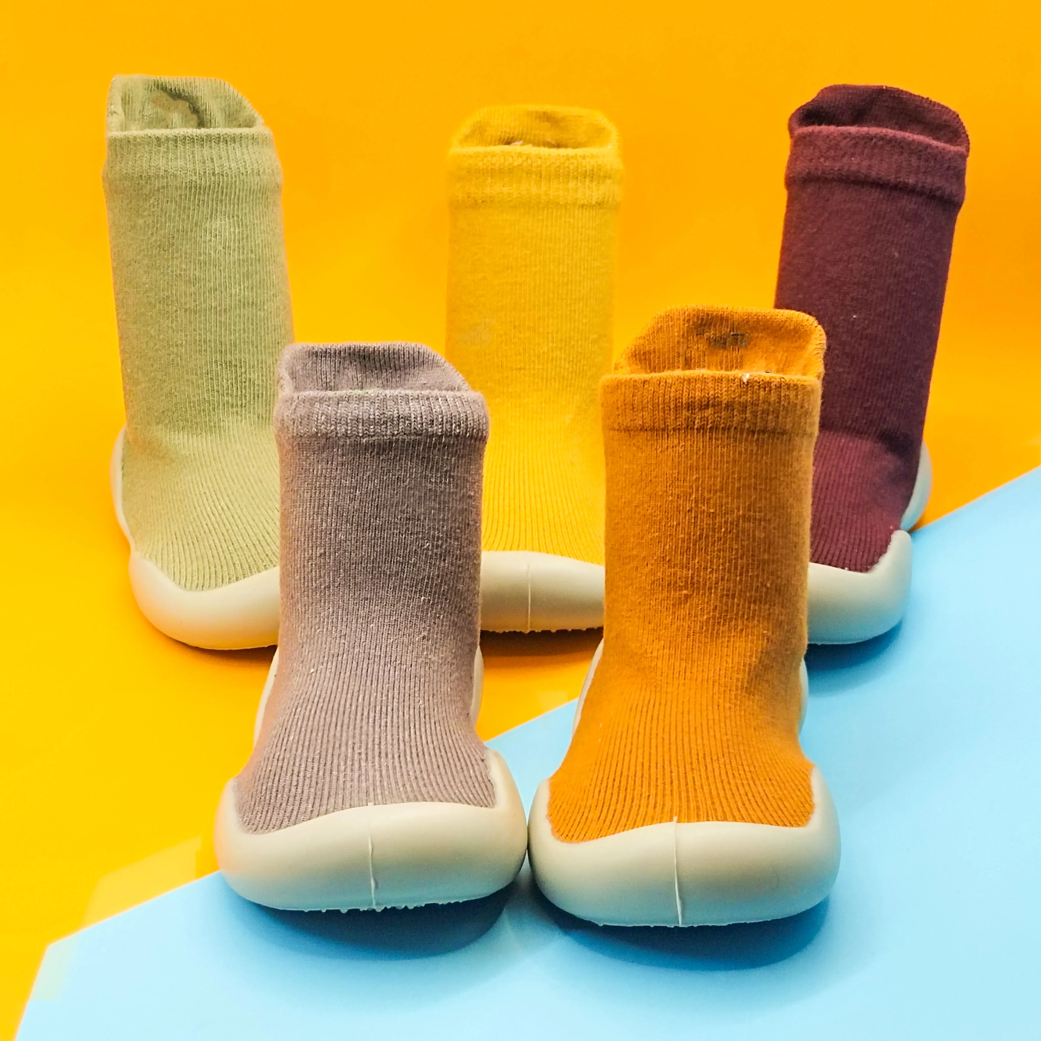 Baby floor socks baby all-season indoor non-slip toddler shoes newborn cool soft bottom anti-fall socks shoes