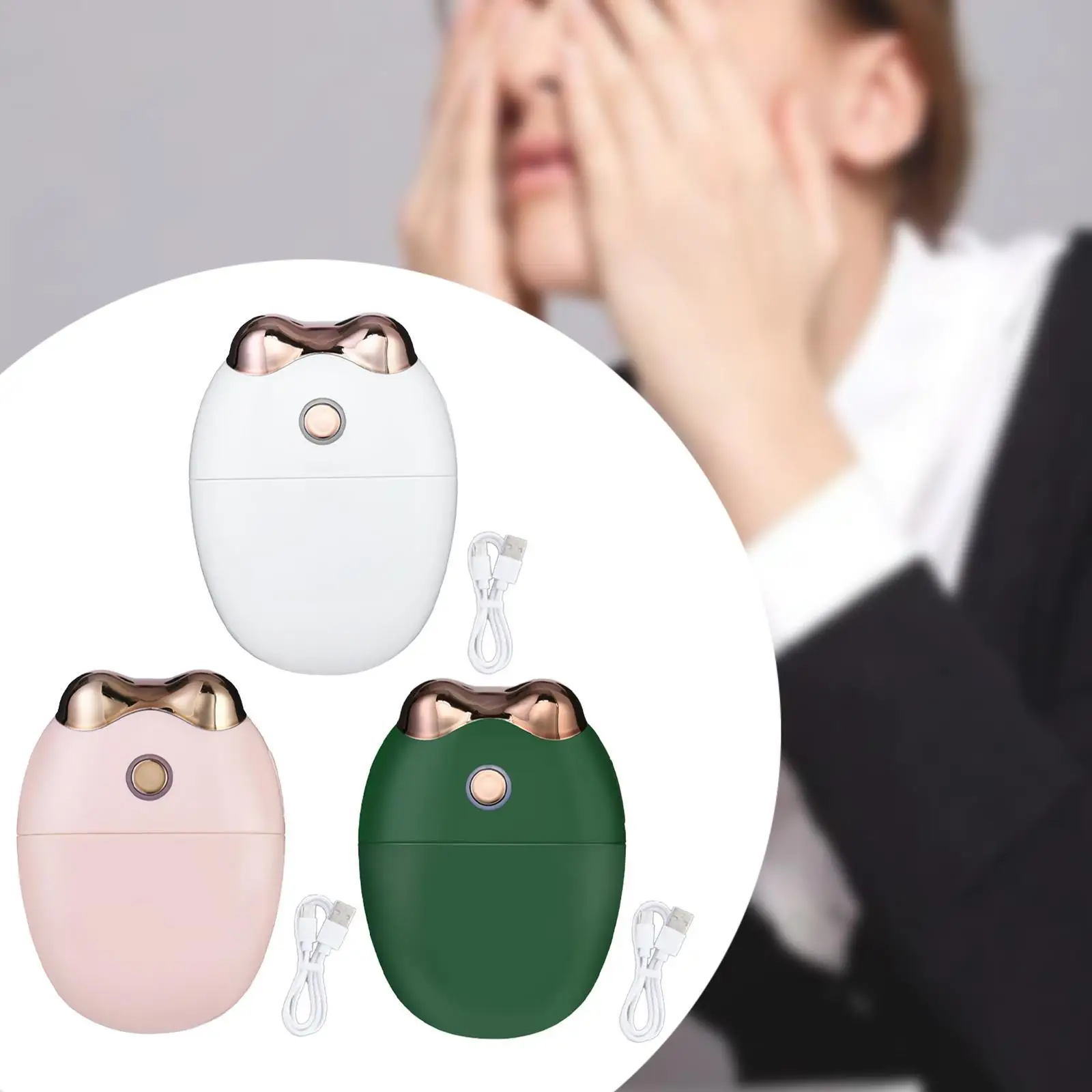 Eye Sprayer Eye Moisture Care Adjustable 3 Modes Compact Rechargeable Facial