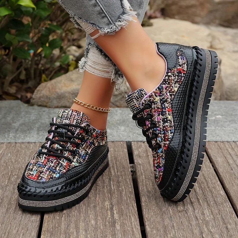 

Women's Summer Breathable Casual Shoes Thick Bottom Sports Sneakers Large Size European Goods Polyurethane Upgraded Version