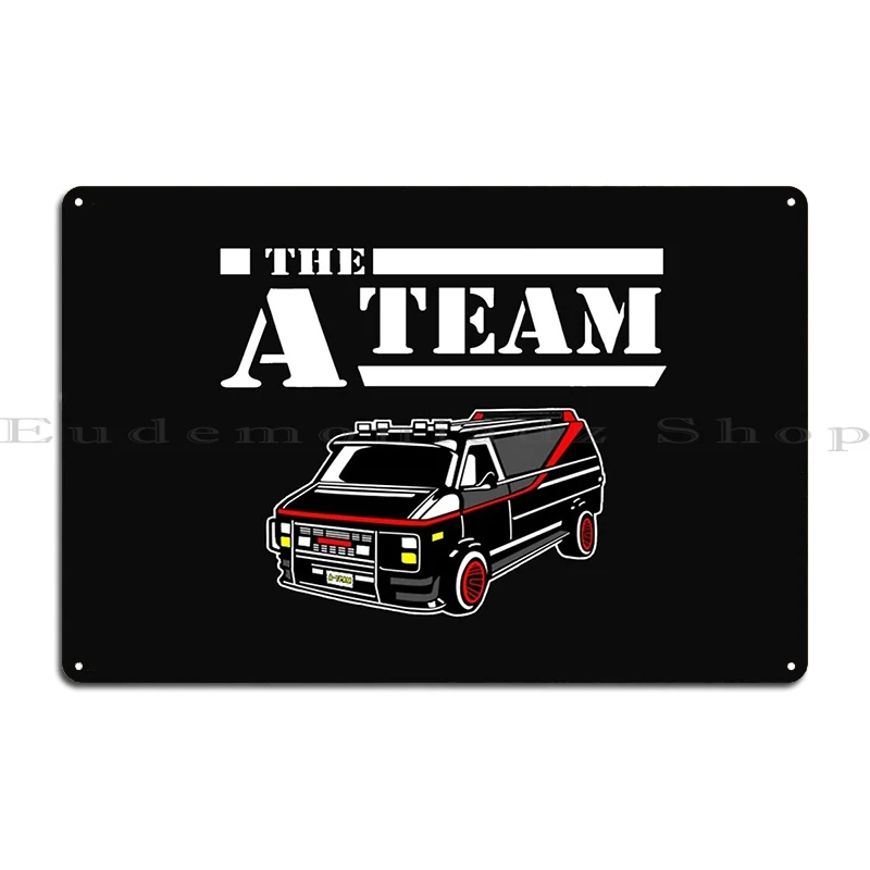 The A Team Metal Sign Party Painting Custom Designer Wall Cave Tin Sign Poster