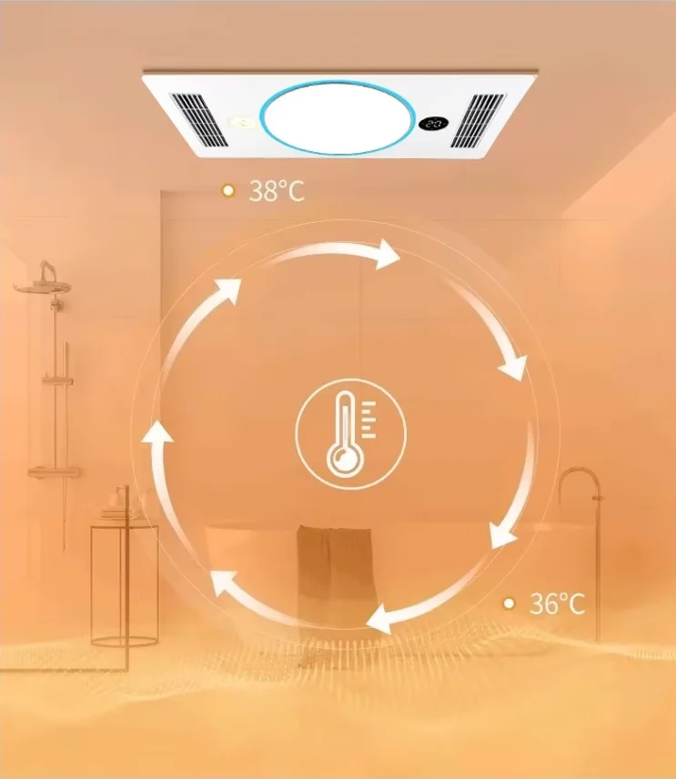 220V Sakura Emperor Wind Bath Heater Light Ventilation Integrated Ceiling Mijia Compatible J
