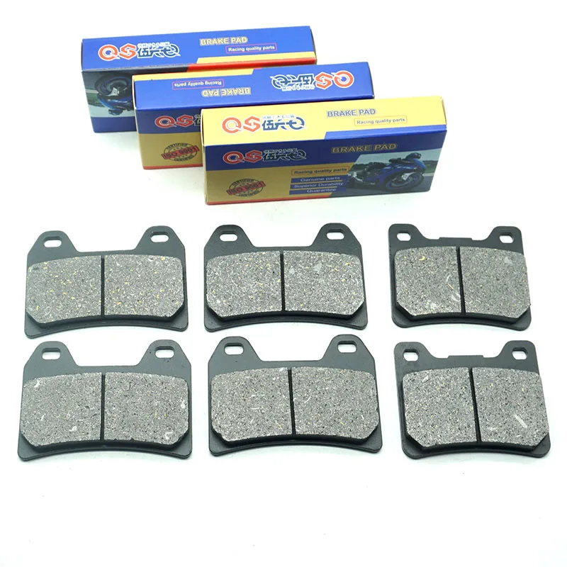 Motorcycle Front Rear Brake Pads for YAMAHA TRX850 (4UN) 1996-1998 XJR1300 5EA1/5EA7 320mm Rotor Brembo Caliper 1998 1999