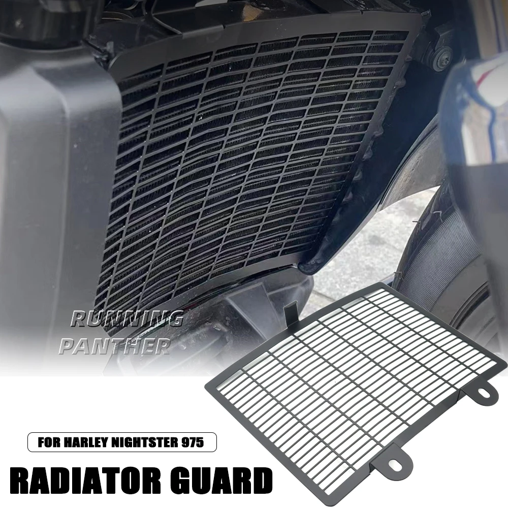 

2022 NEW Motorcycle Radiator Guard Aluminum Radiator Protector Cover Water Tank Shield FOR Harley Nightster 975 RH975 RH 975