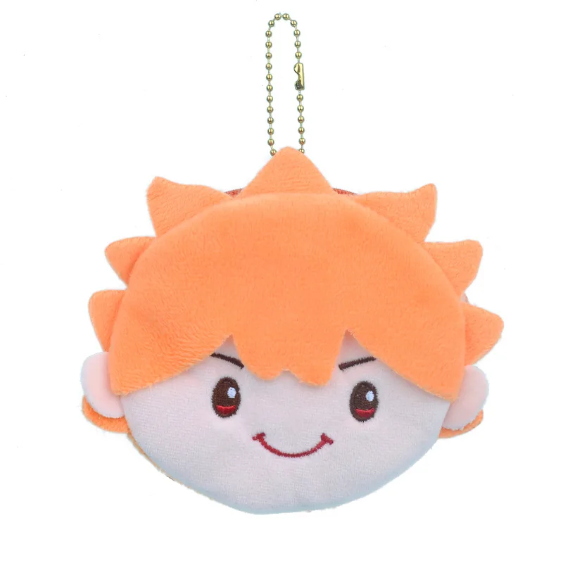 5 Stijl Nieuwe 12M Schattige Volleybal Junior Pluche Portemonnee Speelgoed Hinata Shoyo Tobio Kageyama Portemonnees Tas Sleutelhanger Geschenken