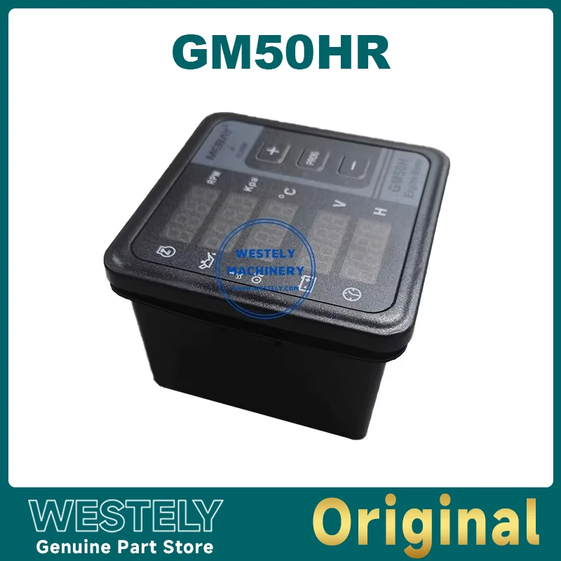 

Original GM50HR Engine Voltage Frequency Multi Function Digital Meter Water Temperature Oil Pressure Tachometer