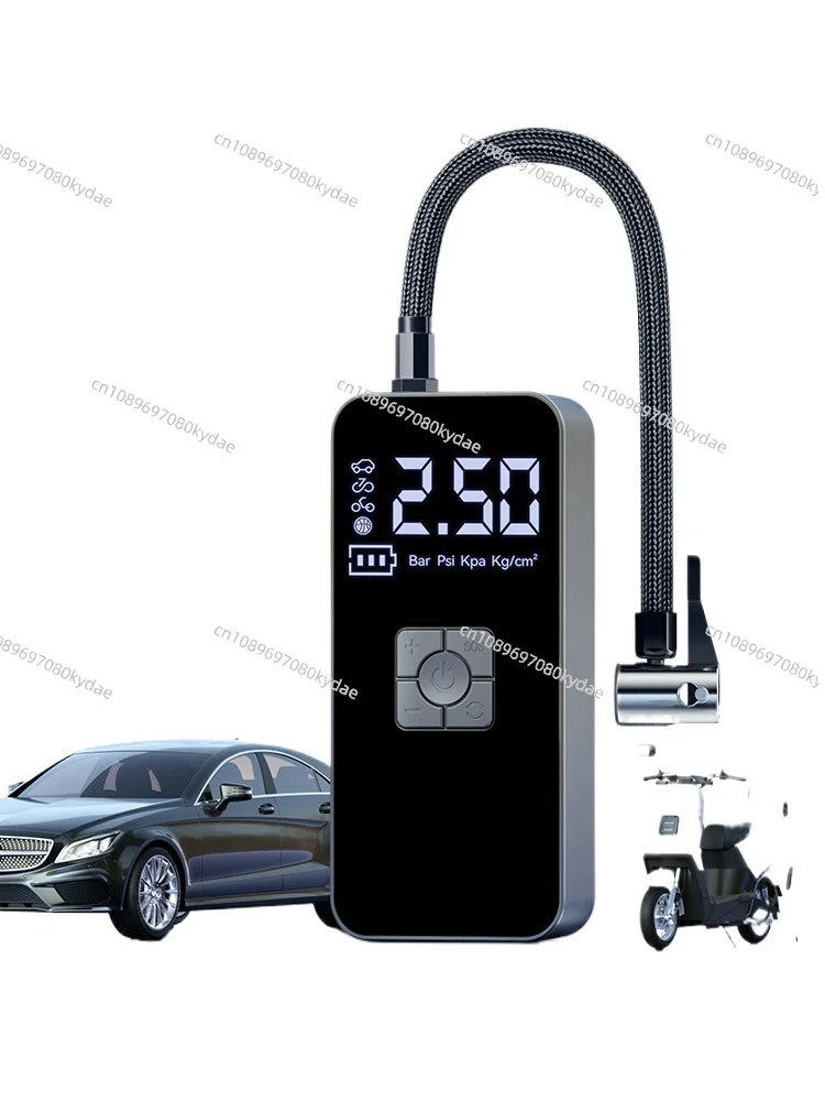 Suitable for Vehicle Wireless Air Pump Portable Air Pump Electric High Pressure High Power Car Tire Pump Mini Easy To Carry