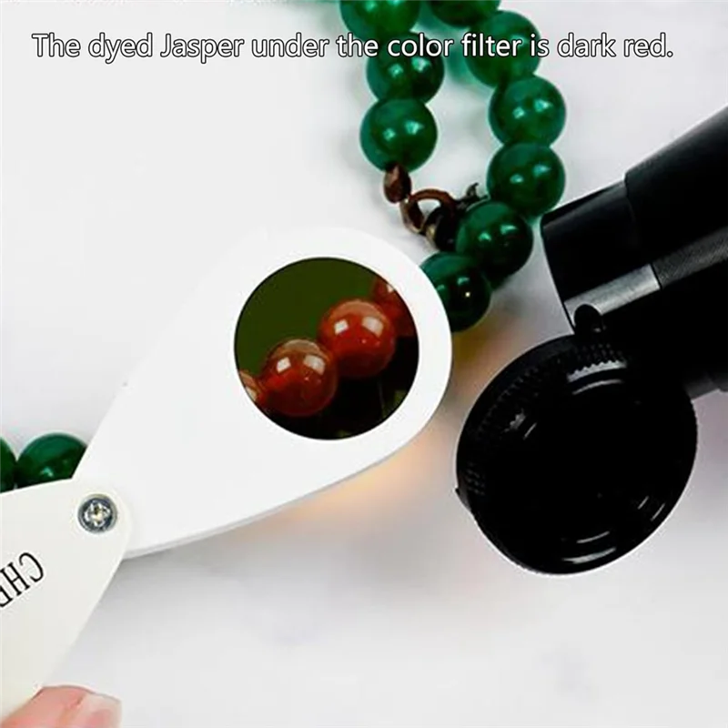 

A96I-35X Jewelers Loupes Magnifier Foldable Pocket Glasses Jewelry Chelseas Filter Filterjewelers Loupes Jadelite Filter