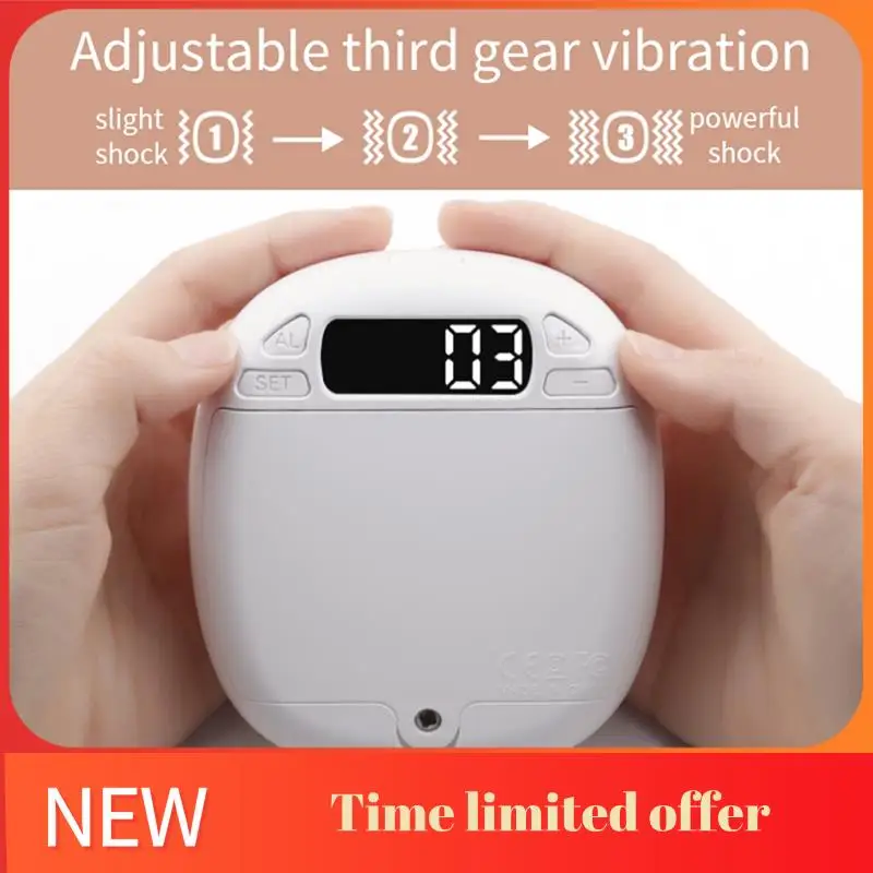 

A42T-Wake Up Artifact Shaker Impact For Hearing Impaired Snooze Student Cartoon Clocks Light Reminder No Distrub