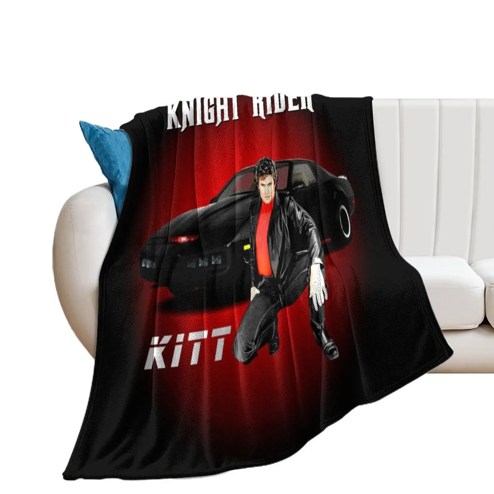 K2000, knightrider Throw Blanket blankets ands valentine gift ideas Retros Baby Blankets