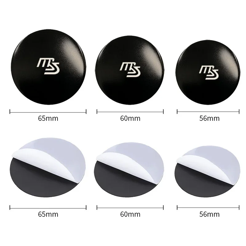 56/60/65mm Car Wheel Center Hub Stickers Covers for Mazda MS MX5 MX30 Premacy RX7 RX8 Skyactiv ATENZA AXELA Demio Decoration