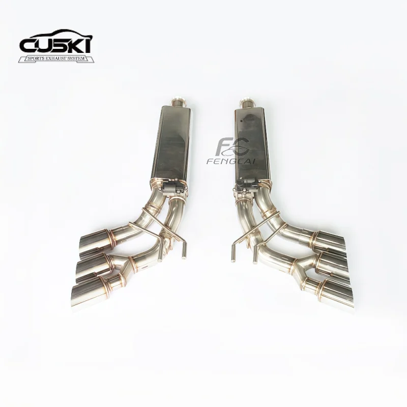 

Настраиваемый выпускной клапан, выхлопная система Catback для Mercedes-Benz G63 2019+, специальная модификация глушителя с шестью кончиков