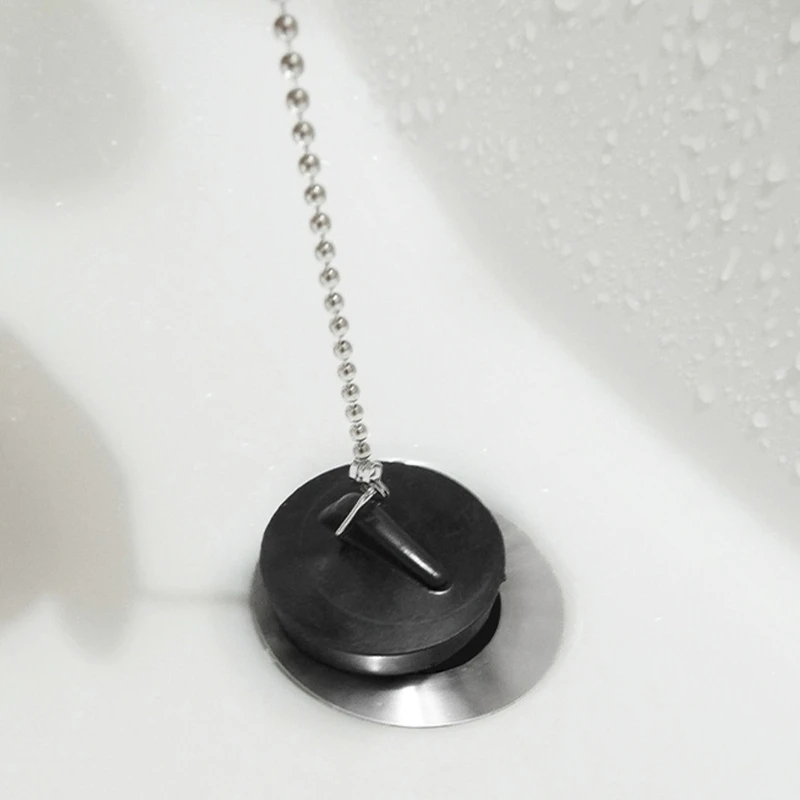 universal drain stoppers ปลั๊กยางอ่างล้างมือการออกแบบการรั่วไหลห้องครัวห้องน้ำที่แข็งแกร่งไม่ได้รับการบำรุงรักษาง่าย ๆ