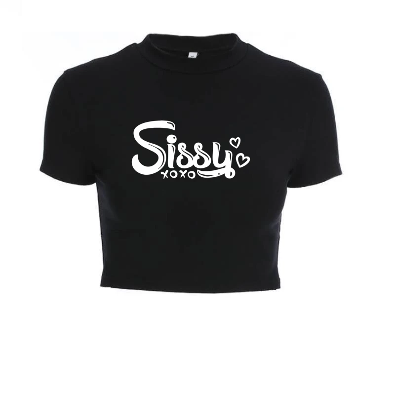 Ladies Sexy Crop Bandage Tee Tops Summer Women Black Short Fashion Girls TShirts Casual Top Short Sleeve Female Shirts Harajuku