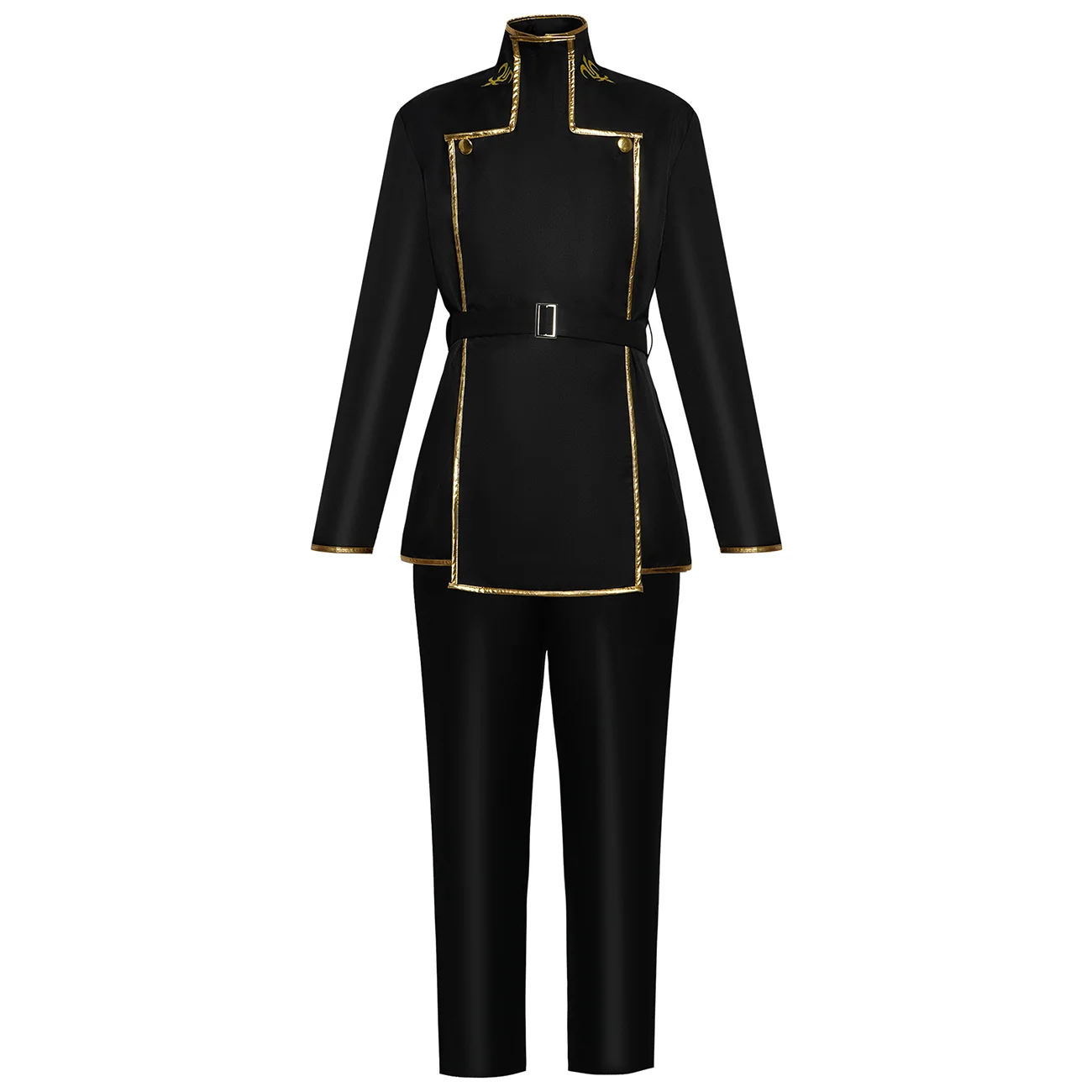 

Hemixush Anime Cos Lelouch Lamperouge Cosplay Costume School Party Uniform Full Set Unisex Suit