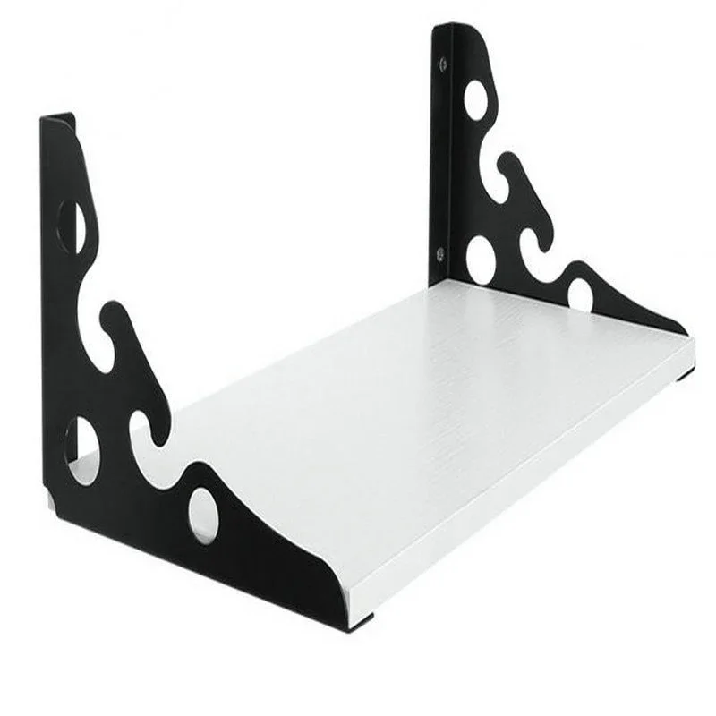 Black Adjustable Wall Mounted Triangle Folding Angle Bracket Heavy Duty 2 Pcs Set for Shelf Bench Table Support Hardware
