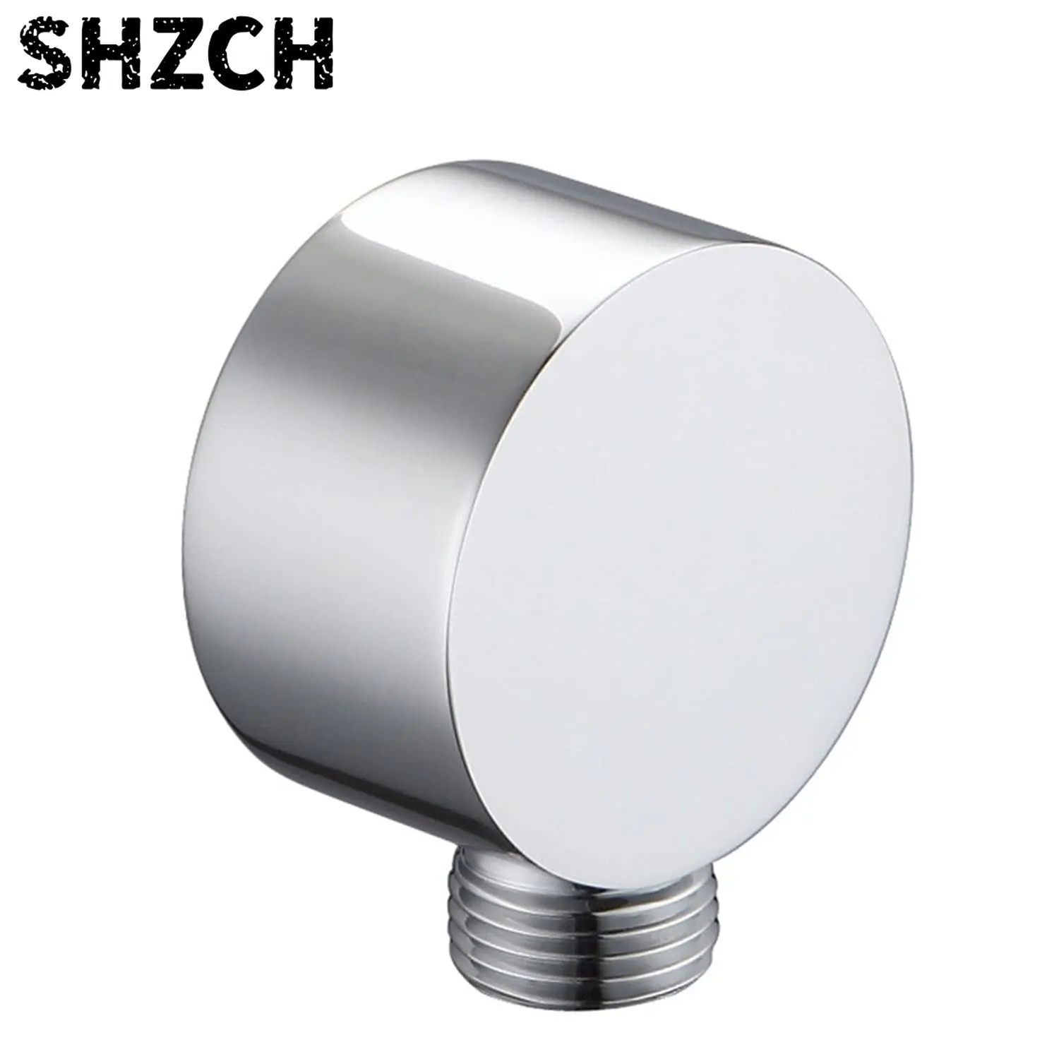 Solid Brass Wall Supply Elbow, Handheld Shower Wall Outlet Connector, Bathroom Shower Hose Accessories