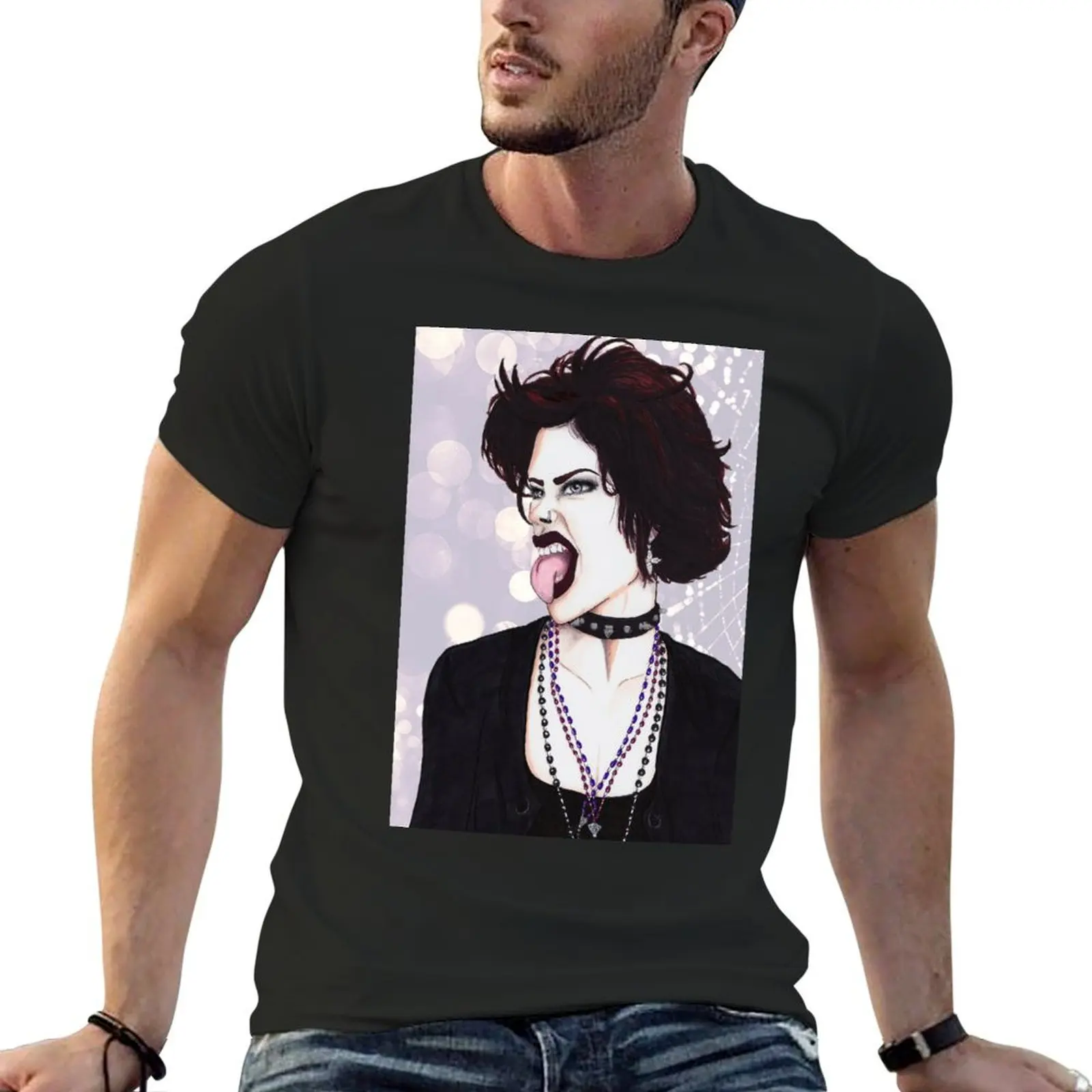 Nancy T-Shirt quick-drying new edition tops graphic tee shirt men