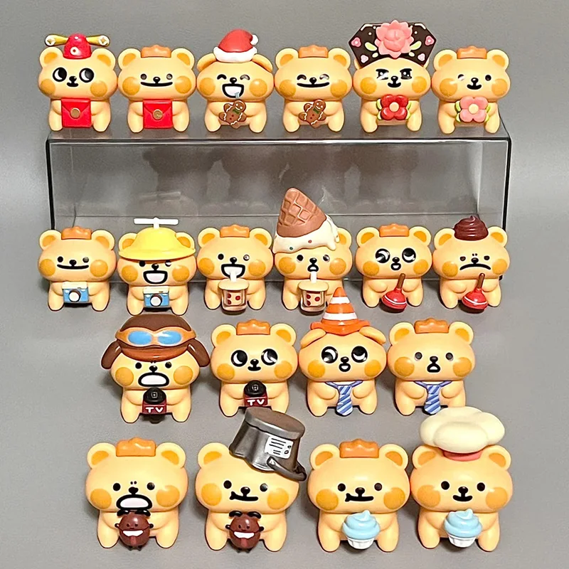

Подлинная TOPTOY Bearisbug Lazy Daily Life Series, мини-сумка Kawaii с глухой коробкой, модная игровая кукла, украшение для рабочего стола, коллекция, подарок