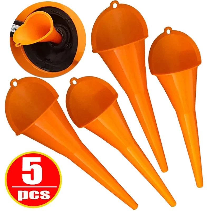 

Автомобильная воронка с длинным стержнем, инструменты для заправки бензина, масла, топлива, пластиковая воронка с защитой от брызг, заправка мотоцикла, автоаксессуары, инструменты