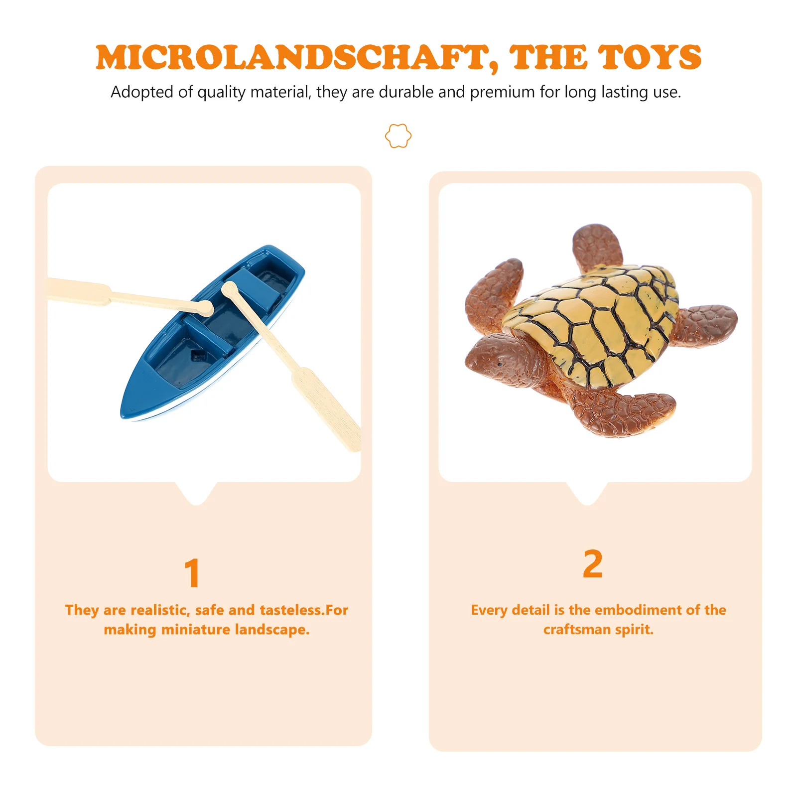 

Beach Decoration Ornaments Miniature Accessories for Crafts Themed Seaside Model Decorations Decorative