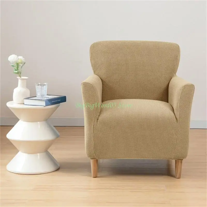 

24TE Polyester Armchair Cover Single Sofa Slipcover with Easy Installation Washable