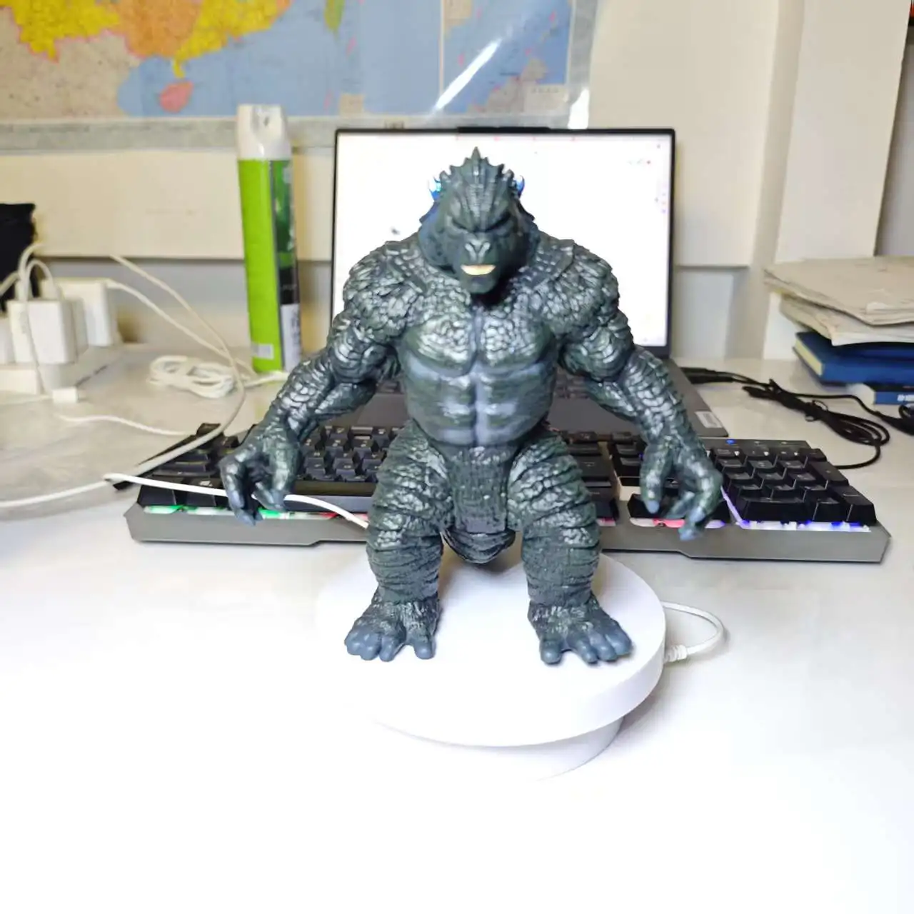 17cm New Kongzilla The New Empire Titan Godzilla Action Figures Monster Model Anime Ornaments Kids Toys Birthday Gift