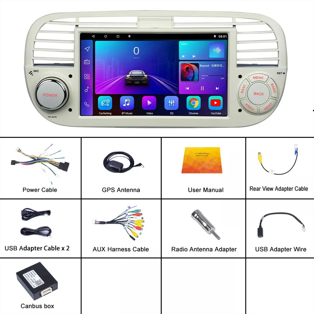 Premium In-Car Entertainment Car-play FM Radio Integration Car Radio Android Auto