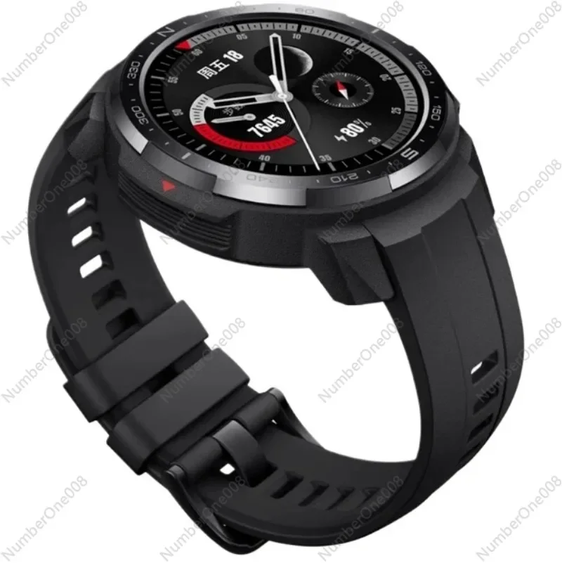 Original   GS Pro Sports Smart Watch 25 Days Battery 5ATM Waterproof Blood Oxygen Heart Rate Monitor Bluetooth Calls