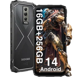 Doogee Blade 10 Pro(2024) Handy robustes Android 14 16GB 256GB(2TB) Handy unzerbrechlich 3, 5 ''HD-Display 6,56 mAh NFC