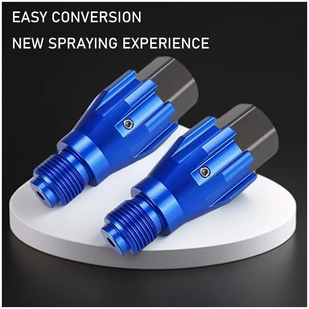 ماكينة رش بدون هواء تمديد قضيب دوار مشترك رذاذ فوهة اتجاه الضابط رذاذ زاوية 360 درجة الملحقات